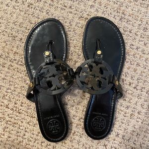 Tory Burch black flip flops